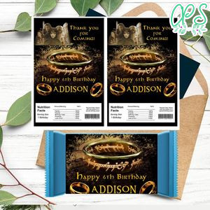 Lord of the rings Rice Krispies Treats Template Printable Instant Download