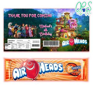 Encanto Airhead Candy Wrapper Template Printable Instant Download