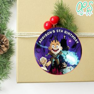 Niko and the sword Circle Sticker Template Customizable to Print at Home Instant Download