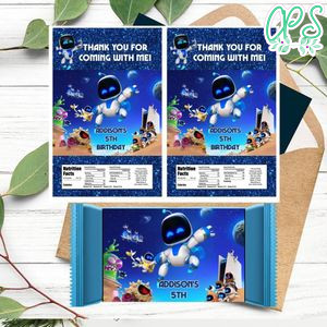 Astro bot Rice Krispies Treats Template Printable Instant Download