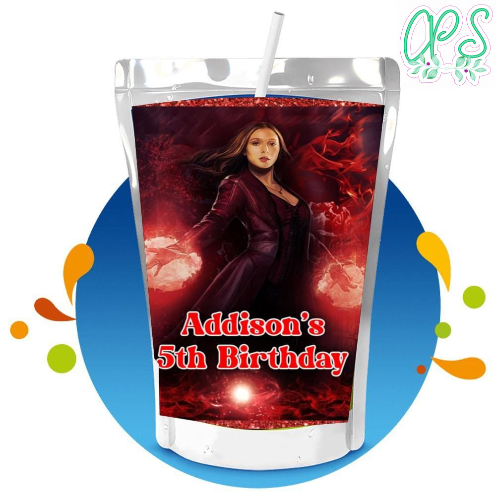 Wanda Maximoff Capri Sun Birthday Digital File Printable ...