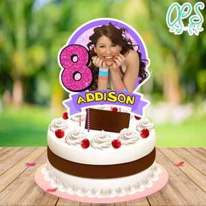 Floricienta Cake Topper Template Printable Instant Download