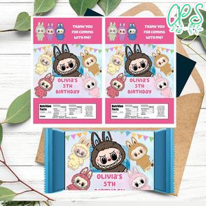 Labubu Rice Krispies Treats Printable Instant Download