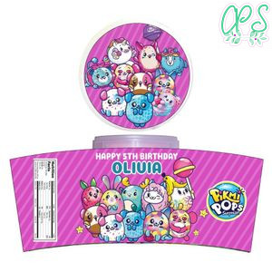 Pikmi Pop Cotton Candy Label Template To Print At Home Instant Download