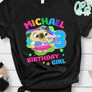 Chip and potato Birthday Girl Party PNG file template