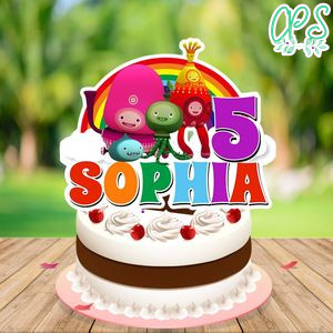 Buddi Cake Topper Template Printable Instant Download