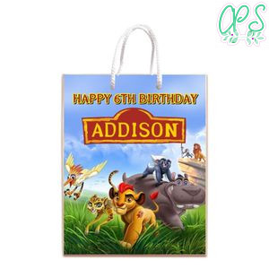 The Lion Guard Gift Bag Label Template Printable Instant Download