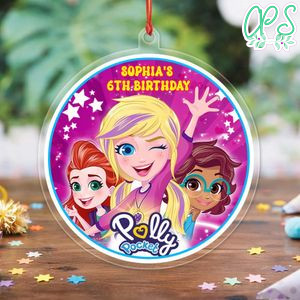 Polly Pocket Acrylic Ornament Birthday Gift