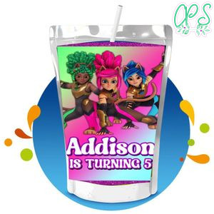 Kitti Katz Capri Sun Birthday Labels Digital File Printable Instant Download