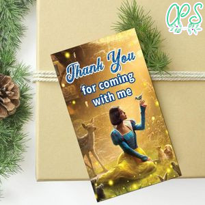 Snow White 2025 Thank You Tag Customizable Template To Print At Home Instant Download