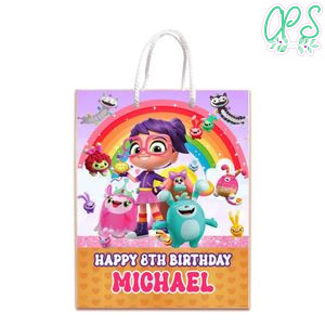 Abby Hatcher Gift Bag Label Template Printable Instant Download