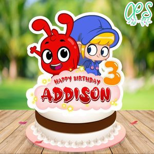 Morphle Birthday Cake Topper Template Printable Instant Download