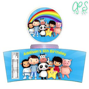 Little Baby Bum Cotton Candy Label Template To Print At Home Instant Download