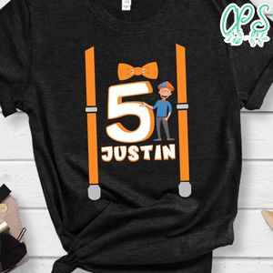 Blippi Birthday Boy Party PNG file template