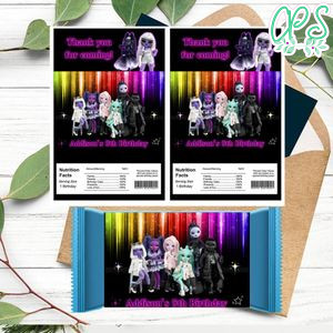 Shadow High Rice Krispies Treats Template Printable Instant Download