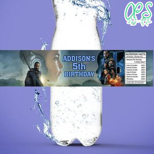 The Creator Bottle Label Birthday Water Bottle Label Template to Print at Home Instant Download