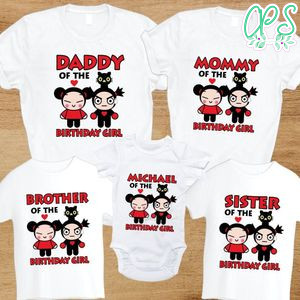 Pucca Birthday Family Trip Vacation PNG file template