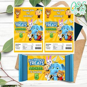 Loco nuts Rice Krispies Treats Template Printable Instant Download