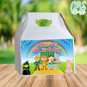 The Wizard Of Oz Gable Box Digital File Printable Instant Download