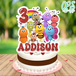Bichikids Cake Topper Template Printable Instant Download
