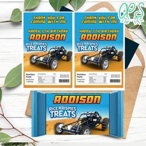 Sand rail Rice Krispies Treats Template Printable Instant Download