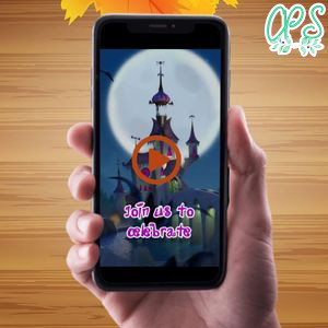 Vampirina Birthday Video Invitation Digital Template Customizable Instant Download