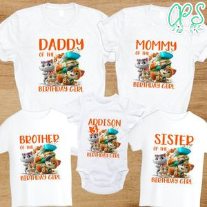 44 cats Family Birthday T-Shirt