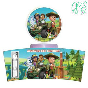 Ranger Rob Cotton Candy Label Template To Print At Home Instant Download