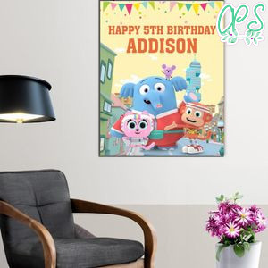 Chico Bon Bon Birthday Poster Digital File Printable Instant Download