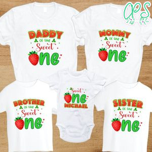 Strawberry Family Birthday Vacation PNG file template