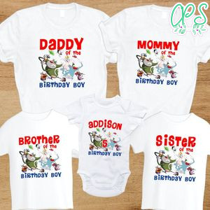 Oggy Family Birthday T-Shirt