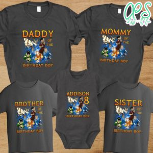 Avatar Airbender Family Birthday T-Shirt