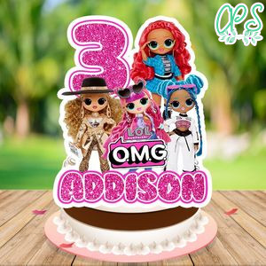 Omg surprise Cake Topper Template Printable Instant Download