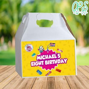 Surprise Mini Brands Gable Box Digital File Printable Instant Download