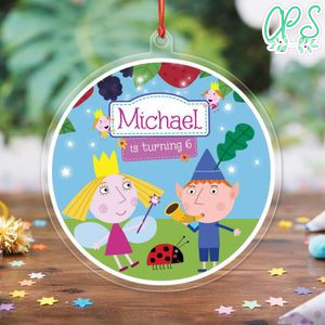 Ben And Holly's Little Kingdom Acrylic Ornament Birthday Gift