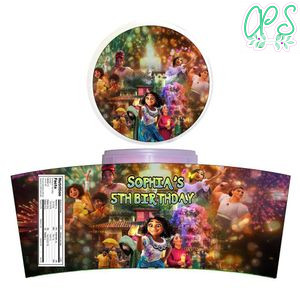 Encanto Cotton Candy Label Template To Print At Home Instant Download