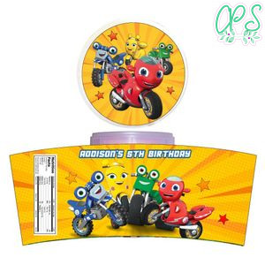 Ricky Zoom Cotton Candy Label Template To Print At Home Instant Download