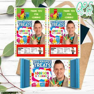 Mister Maker Rice Krispies Treats Template Printable Instant Download
