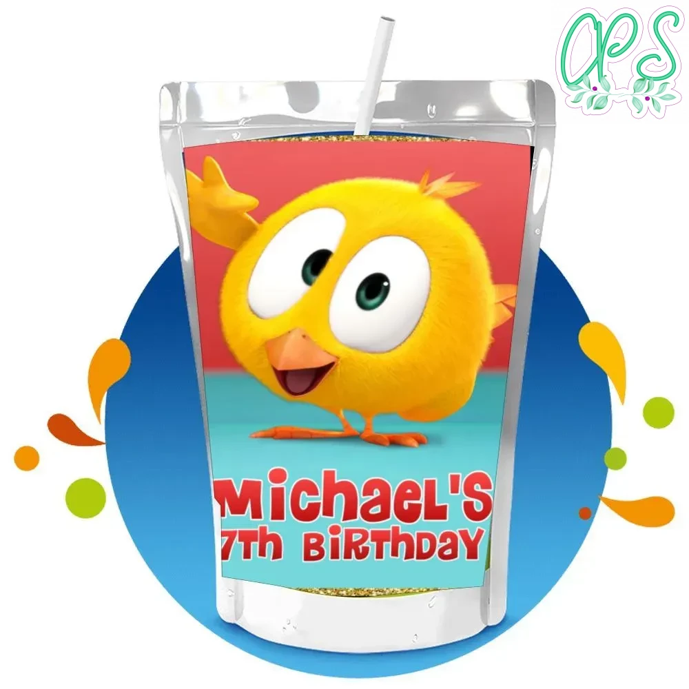 Pollito Chicky Capri Sun Birthday Digital File Printable ...