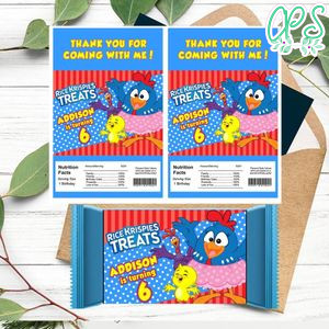 Gallina pintadita Rice Krispies Treats Template Printable Instant Download