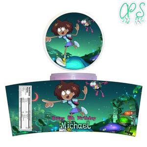 Amphibia Cotton Candy Label Template To Print At Home Instant Download