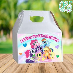 My Little Pony Gable Box Digital File Printable Instant Download