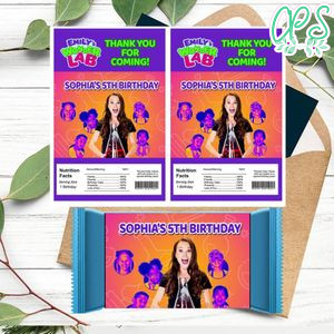 Emily's Wonder Lab Rice Krispies Treats Template Printable Instant Download