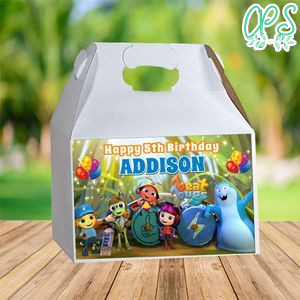 Beat Bugs Gable Box Digital File Printable Instant Download
