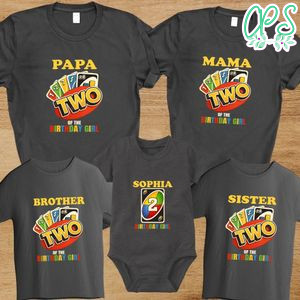 Uno Girl Family Birthday Party PNG file template