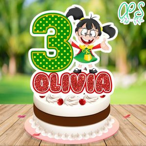 La Chilindrina Cake Topper Template Printable Instant Download