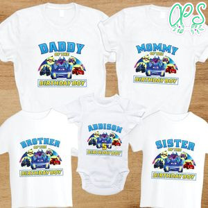 Batwheels Family Birthday T-Shirt