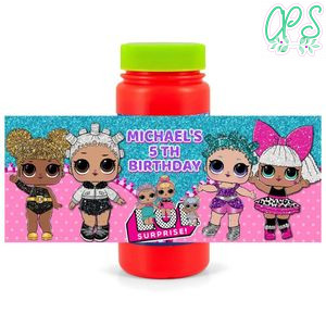 LOL dolls Bubbles Wrapper Template to Print at Home Instant Download