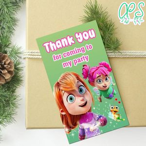 My Fairy Troublemaker Thank You Tag Customizable Template To Print At Home Instant Download