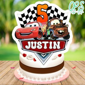 Disney cars Cake Topper Template Printable Instant Download